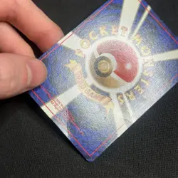 Pokemon Japanese Team Rocket - Dark Charizard No.006 Holo Card MP Crease SWIRL - Image 5