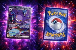 ( Near Mint) Team Rocket's Crobat ex (234/182) Destined Rivals SIR Pokemon Card! - Image 1