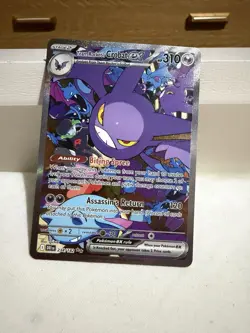 ( Near Mint) Team Rocket's Crobat ex (234/182) Destined Rivals SIR Pokemon Card! - Image 2