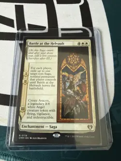 MTG Battle at the Helvault Commander Masters Regular Rare Card 0719 NM - Image 1