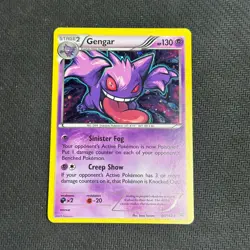 Gengar 60/162 BREAKthrough Cosmo Holo Rare Pokemon TCG Card LP+ - Image 1