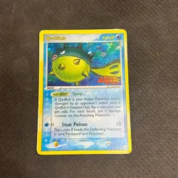 Qwilfish 27/109 Ex Team Rocket Returns Reverse Holo Rare Stamped Pokemon Card MP - Image 1