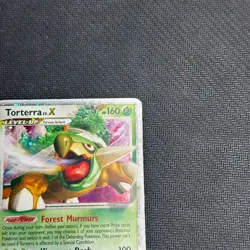 Pokemon TCG Torterra LV.X DP Black Star Promotional Holo Card DP09 - HP - Image 2