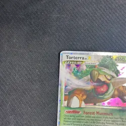 Pokemon TCG Torterra LV.X DP Black Star Promotional Holo Card DP09 - HP - Image 3