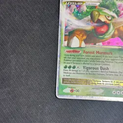 Pokemon TCG Torterra LV.X DP Black Star Promotional Holo Card DP09 - HP - Image 4