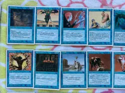 154x MTG 4th Edition Cards Lot - 1995 - NO DUPLICATES - MAGIC COMMONS CARD 90S 4 - Image 5