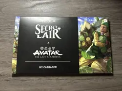 MTG Secret Lair x Avatar The Last Airbender My Cabbages! Non-Foil Sealed - Image 1