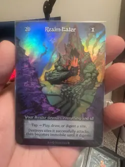 Foil Realm Eater Sorcery Contested Realm Gothic - Image 1