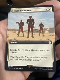 Secure the Wastes - Extended Art PIP NM MTG 457 Non Foil - Image 3