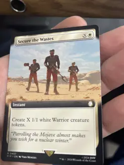 Secure the Wastes - Extended Art PIP NM MTG 457 Non Foil - Image 4
