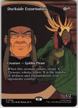 MTG Dockside Extortionist (Borderless) Normal NM Avatar Last Airbender Magic 28 - Image 1