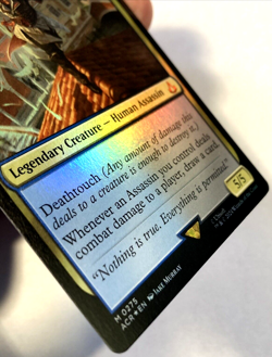 MTG Ezio, Blade of Vengeance FOIL Assassin's Creed 275 NM - Image 2
