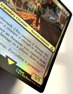 MTG Ezio, Blade of Vengeance FOIL Assassin's Creed 275 NM - Image 3