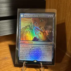 Waterbender's Restoration FOIL - Avatar Last Airbender - MTG - Image 1
