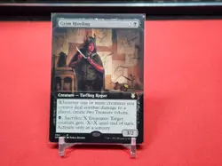 Grim Hireling (Extended Art) Commander: Adventures in the Forgotten Realms. NM - Image 1
