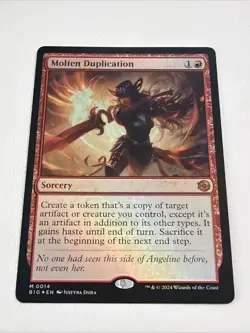 Molten Duplication Outlaws of Thunder Junction: the Big Score Foil - Image 1