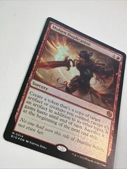 Molten Duplication Outlaws of Thunder Junction: the Big Score Foil - Image 2