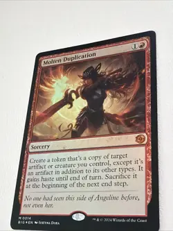 Molten Duplication Outlaws of Thunder Junction: the Big Score Foil - Image 3