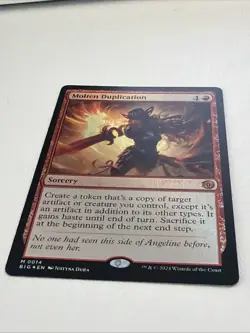 Molten Duplication Outlaws of Thunder Junction: the Big Score Foil - Image 4