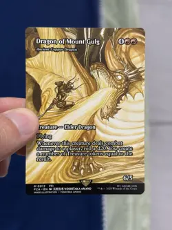 Dragon of Mount Gulg - Ancient Copper Dragon (Showcase) MTG Final Fantasy - Image 1