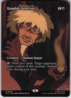 MTG Humble Defector (Borderless) Normal NM Avatar: The Last Airbender: Eternal-L - Image 1