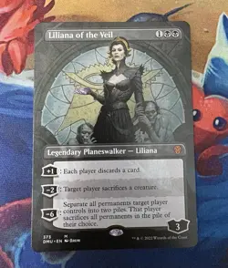 Liliana of the Veil (Borderless) Dominaria United - Light Play - Image 1