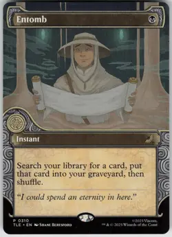 MTG Entomb (Showcase) Normal NM Avatar: The Last Airbender: Magic 310 - Image 1