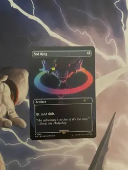 Sol Ring 2093 Secret Lair Drop Sonic: Chasing Adventure Non-Foil MTG NM - Image 1