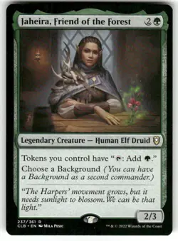 MTG Jaheira Friend Of The Forest | Battle for Baldur's Gate (CLB) | Regular NM - Image 1