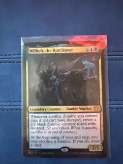 Wilhelt, the Rotcleaver Commander: Innistrad: Midnight Hunt Foil - Image 1