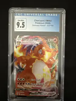 2020 Pokemon Darkness Ablaze - Charizard VMAX 020/189 - CGC Gem Mint 9.5 - Image 1