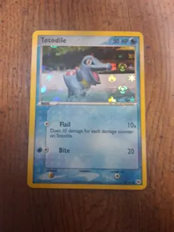 Pokemon 2004 EX Hidden Legends 79/101 Totodile Reverse Holo NM Fast Ship - Image 1