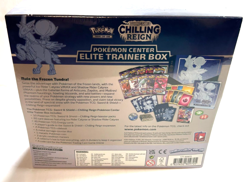 POKEMON CENTER ELITE TRAINER BOX ETB CHILLING REIGN NEW SEALED W/CASE AWESOME ! - Image 3