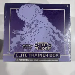 Pokemon TCG Chilling Reign ETB Elite Trainer Box Shadow Rider Calyrex - Sealed✅ - Image 1