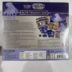 Pokemon TCG Chilling Reign ETB Elite Trainer Box Shadow Rider Calyrex - Sealed✅ - Image 3