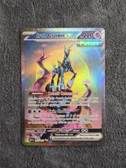 Iron Crown Ex 206/162 SIR SV: Temporal Forces Pokemon TCG NM - Image 1