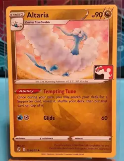 Altaria 106/203 Prize Pack Series Pokemon Play! Non Holo Mint Condition - Image 1
