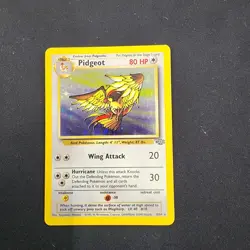 Pidgeot 8/64 Jungle Set Holo Rare Pokemon WOTC Played - Image 1
