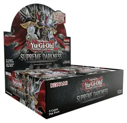 Yugioh Supreme Darkness Booster Box 1st Edition Factory Sealed - Image 1