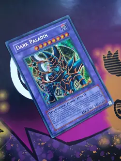 Yu-Gi-Oh Dark Paladin DMG-001 Secret Rare Limited Edition Unlimited Near Mint - Image 1