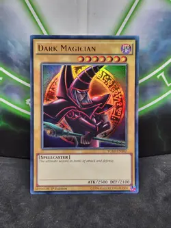 Yugioh Dark Magician (Arkana) YGLD-ENB02 Ultra Rare 1st Edition NM - Image 1