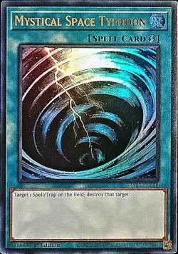 Yu-Gi-Oh! Mystical Space Typhoon - RA02-EN048 - Ultra Rare - 1st E - NM/M - Image 1