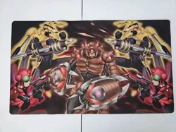Yugioh TCG Custom Playmat Inzektor Hornet Centipede Dragonfly Play Mat USED - Image 1