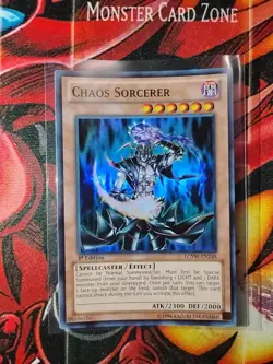 Yu-Gi-Oh! Chaos Sorcerer LCYW-EN248 Super Rare 1st Edition NM - Image 2