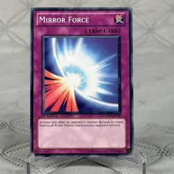 Yu-Gi-Oh! Mirror Force Common SDDL-EN035 Lightly Played 1st Edition - Image 1