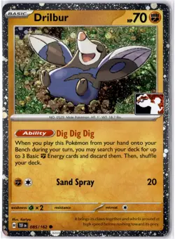 Drilbur Common Prize Pack Series Cards 085/162 NM - Image 1