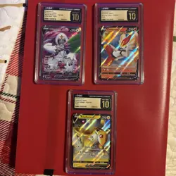 CGC Prestine Lot of 3 Pokemon Cards - Image 1