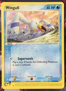 Pokemon Sandstorm Common Card - Wingull 84/100 LP - Image 1