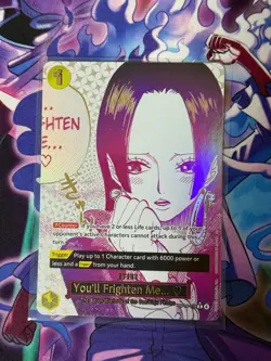 OP14 You'll Frighten Me... Alt Art AA OPTCG Card OP14-118 English - Image 1