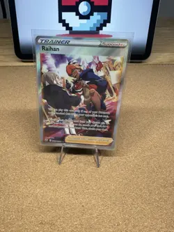 Raihan GG65/GG70 Crown Zenith Galarian Gallery NM Full Art Pokemon Card - Image 1